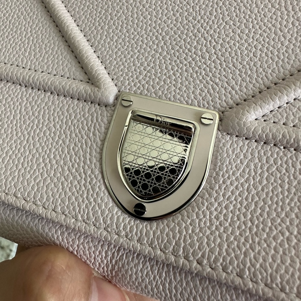 Dior Pink Leather Clutch with Receipt and Dust Bag - Picture 8 of 15